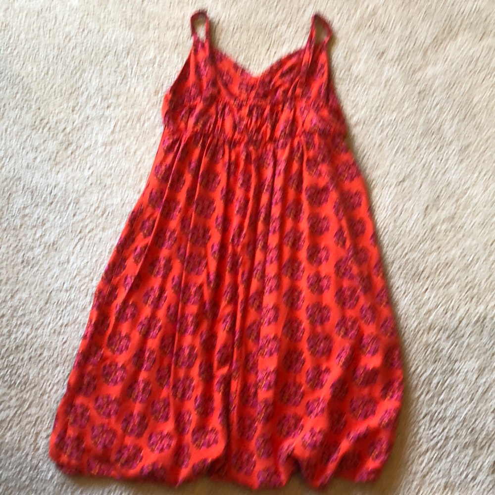 Sundress w/floral print & adjustable straps. - Picture 4 of 5